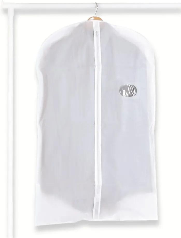 Suit 2 db-os fehér ruhahuzat szett, 96 x 60 cm - JOCCA