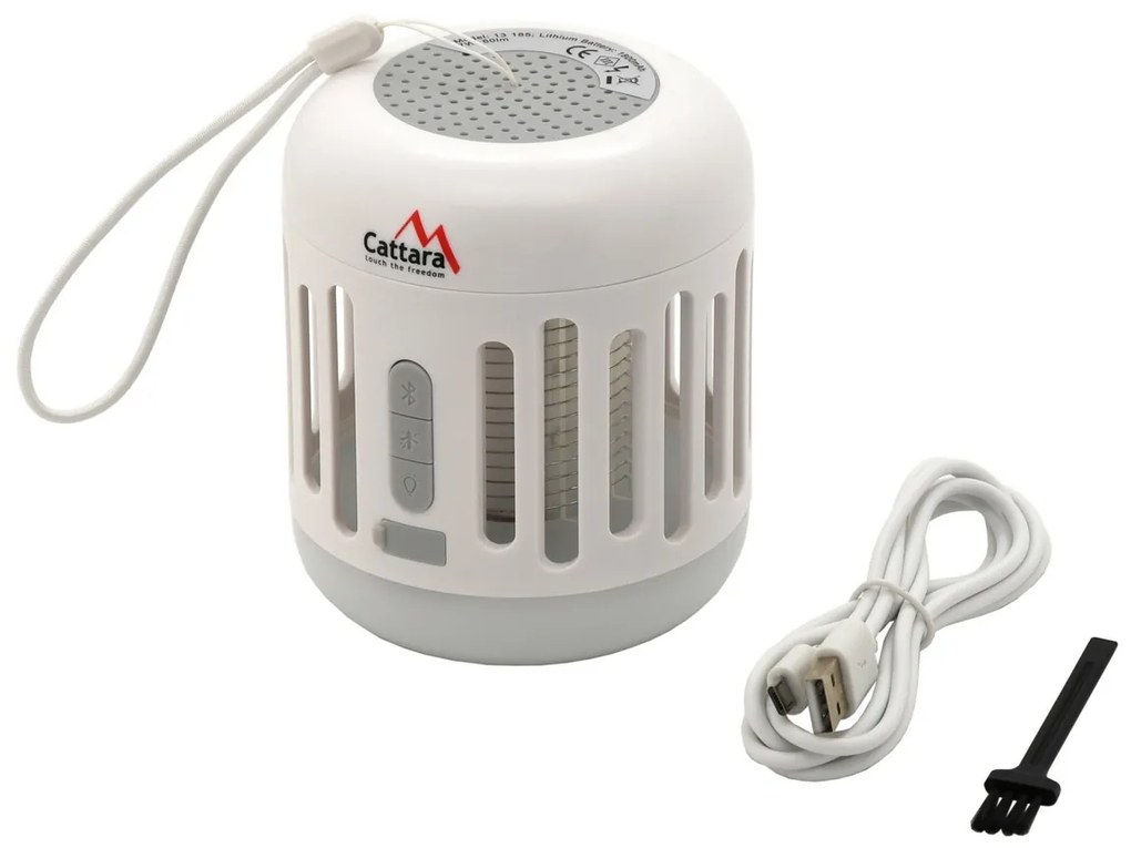 Cattara Music cage újratölthető bluetooth lámparovarfogóval, 60 lm