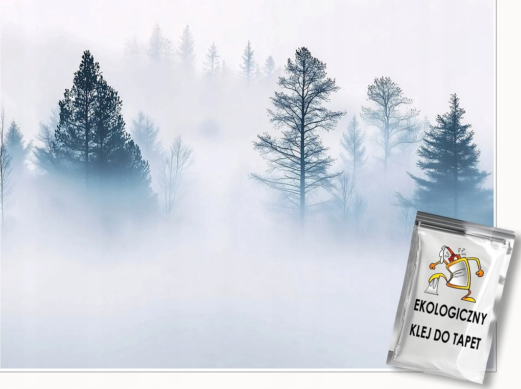 Fotótapéta Erdő A Ködben Fa Hálószoba Nappali Tapéta Flizelina 300x210