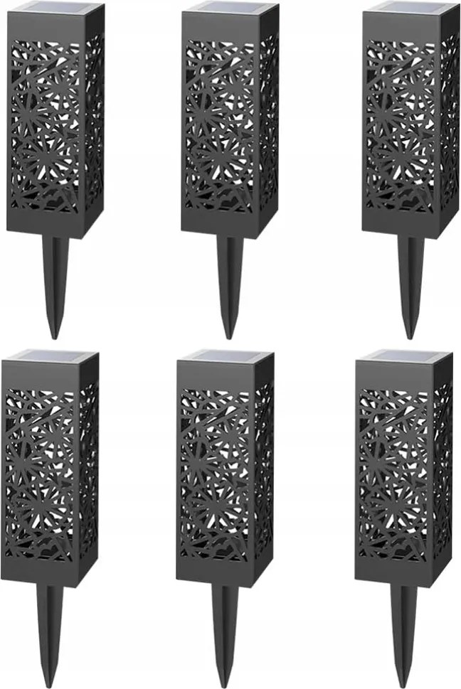 Napelemes Kerti Lámpák Uonlytech Vízálló Pro Meleg Fény 6 Db