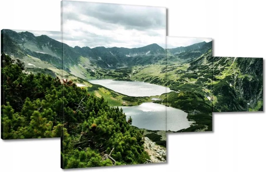 Vászonkép 130x80 Tátra Völgy 5 tó
