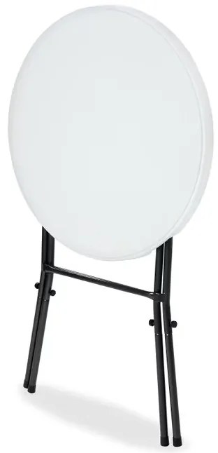 Deuba Összecsukható bárasztal Ø72 cm - fehér