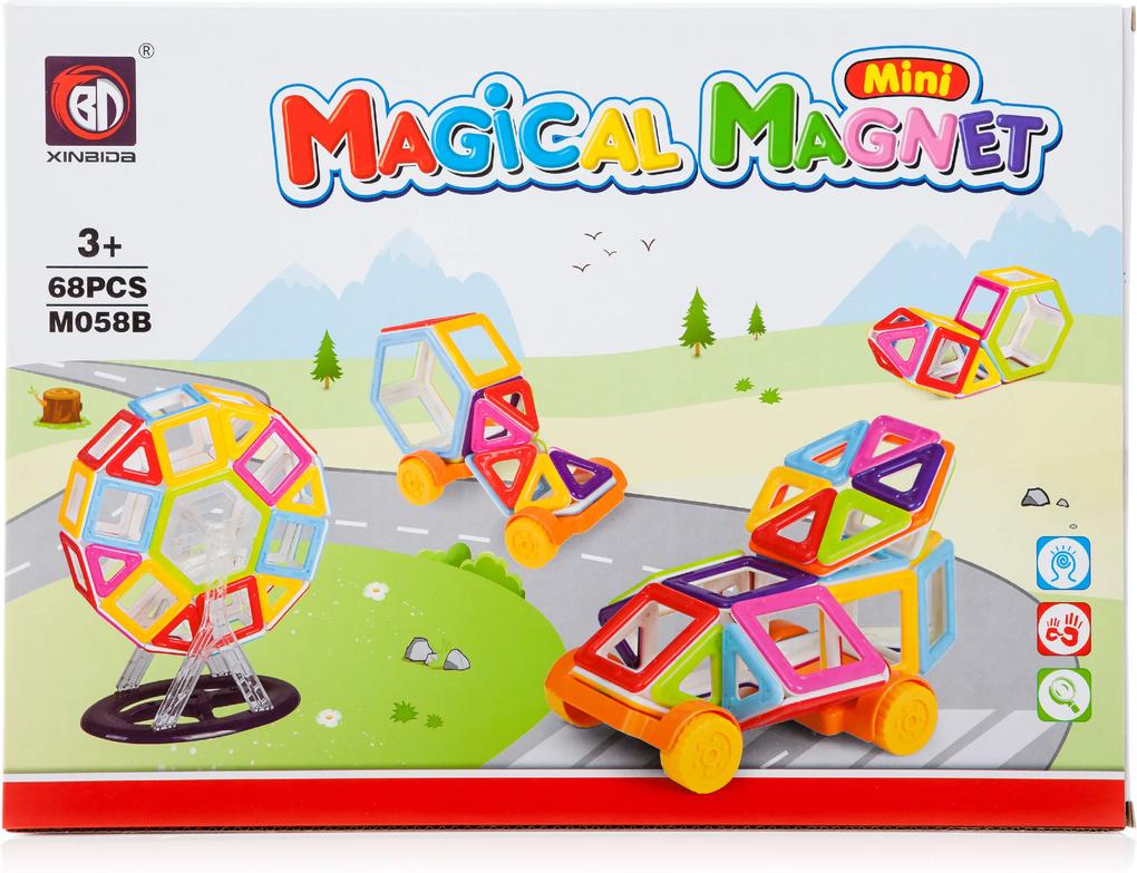 KIK Mágneses készlet Magical Magnet 68 alkatrész, KX9818