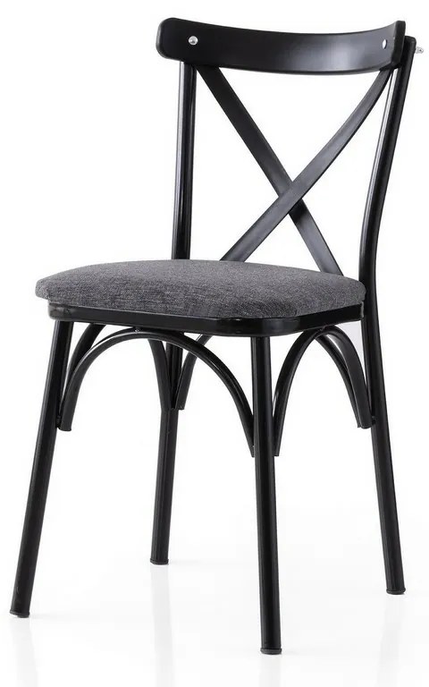 Ekol Anthracite and Black étkezőszékek, 2 db