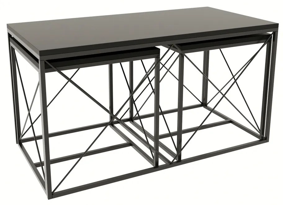 Defne Anthracite konferenciaasztal