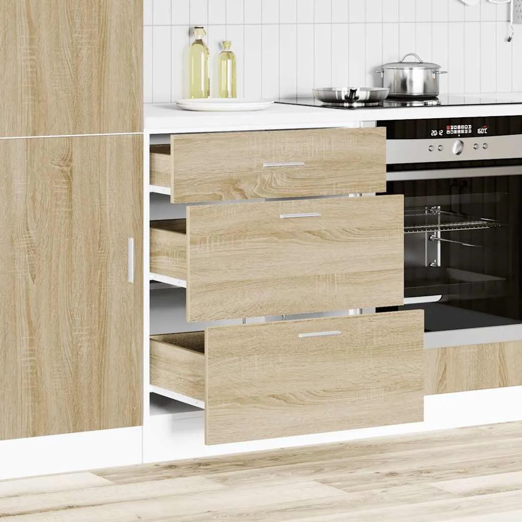 vidaXL “Lyon” konyhai alapszekrény Sonoma Oak Engineered Wood