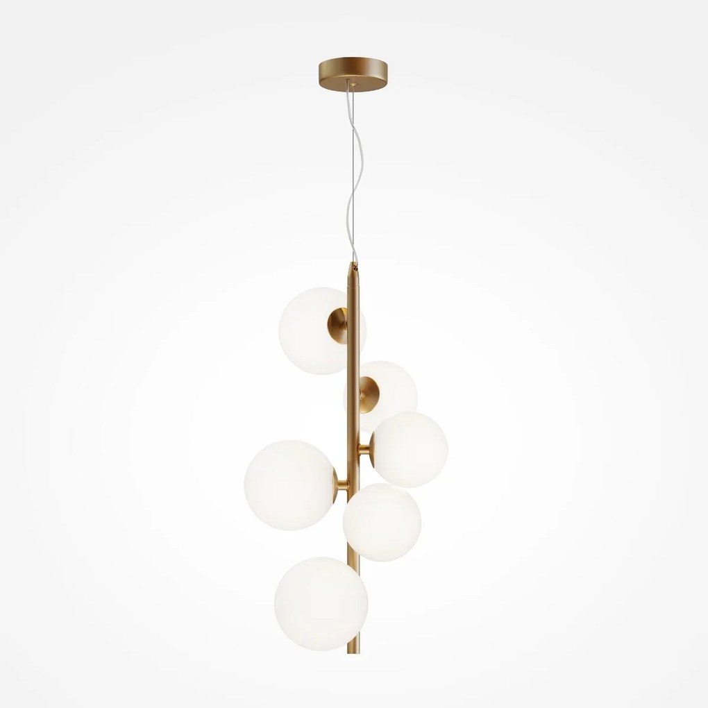 Maytoni modern függeszték dallas matt fehér arany mymod545pl-06bs