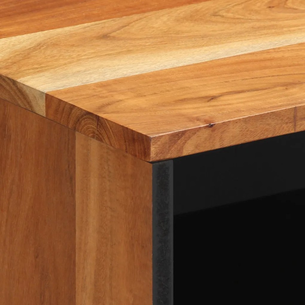 Éjjeliszekrény fiókkal Barna 50 x 33 x 62 cm Tömör akácfa