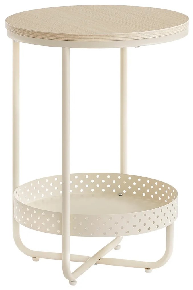 E1015 CRM kisasztal, krém színű