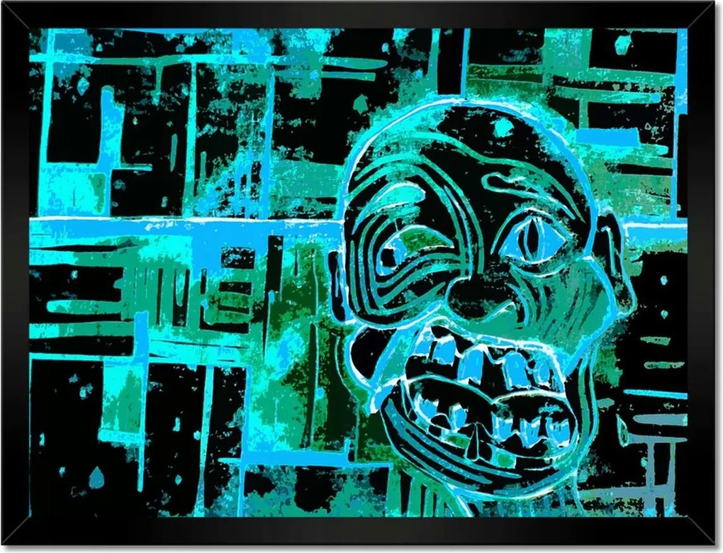 Poszterek keretben 40x30 Koponya Halál Csontváz