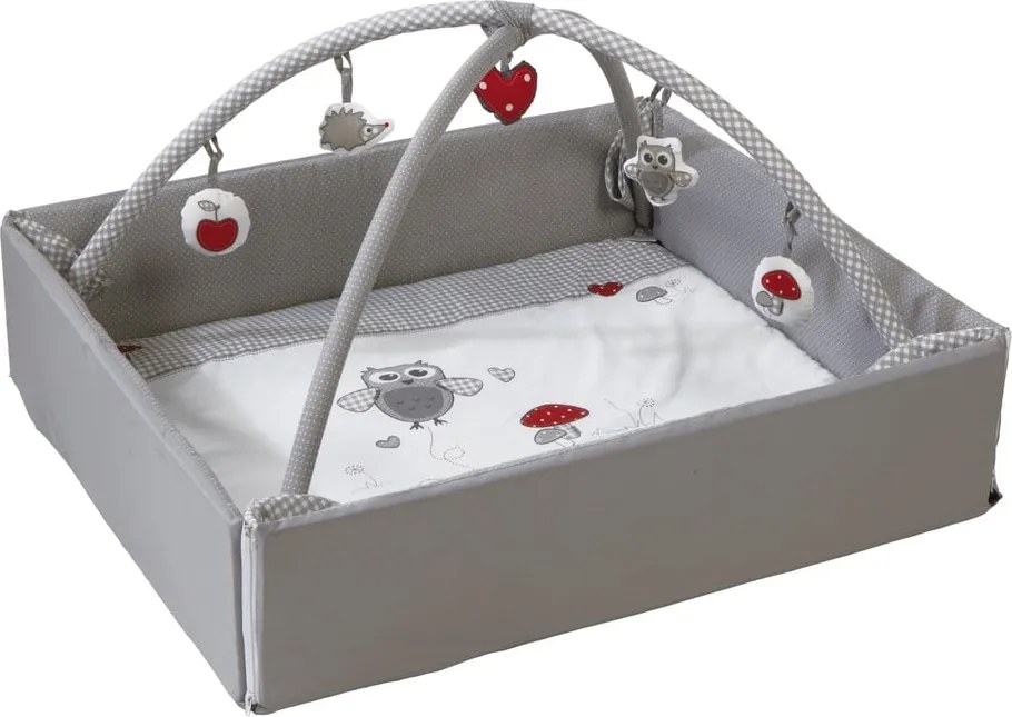 Szürke játszószőnyeg 75x85 cm Adam &amp; Eule – Roba