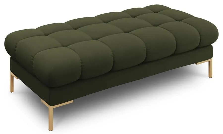 Zöld párnázott pad Bali – Cosmopolitan Design