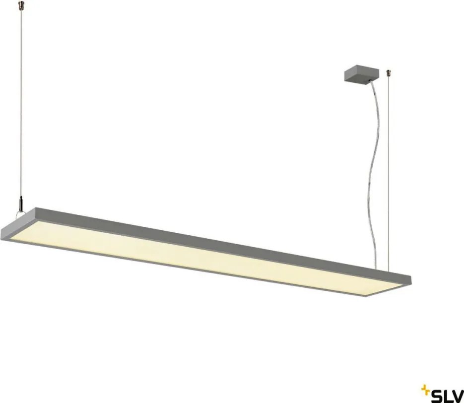 SLV 1007473 WORKLIGHT Modern Led Függesztett Lámpa Szürke LED IP20