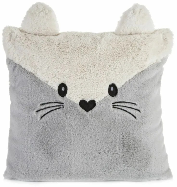 Alfeo gyerek párnahuzat Ezüst/krém 45x45 cm