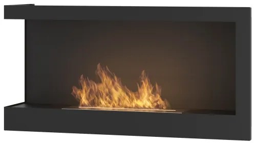InFire - Sarok BIO kandalló 45x90 cm 3kW fekete