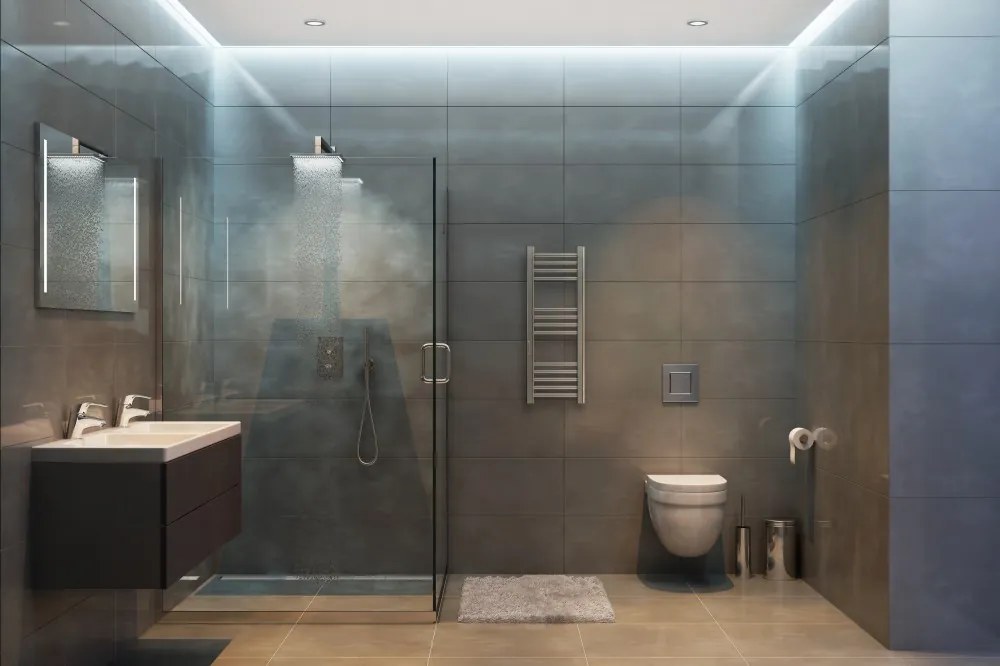 Króm 300x800mm törölközőszárítós fürdőszobai radiátor Welland Lux | Készletről | Gyors kiszállítással