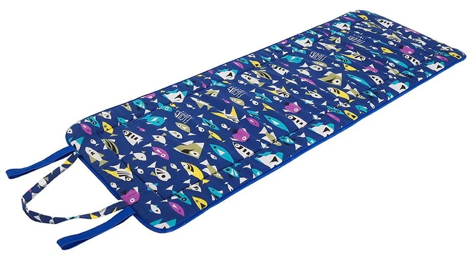 Kék kerti székpárna napozóágyra 52x148 cm Fishes – B.E.S.