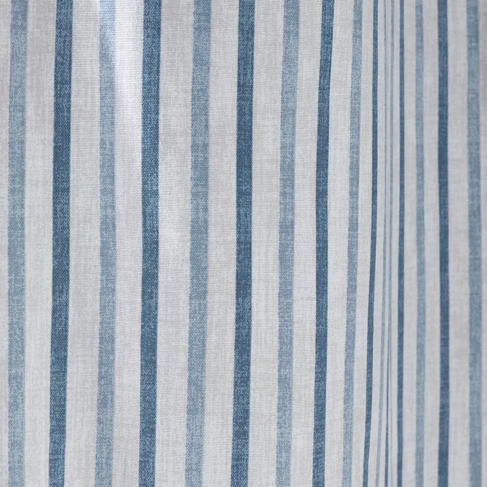 Kék függöny szett 2 db-os 168x183 cm Logan Stripe – Catherine Lansfield