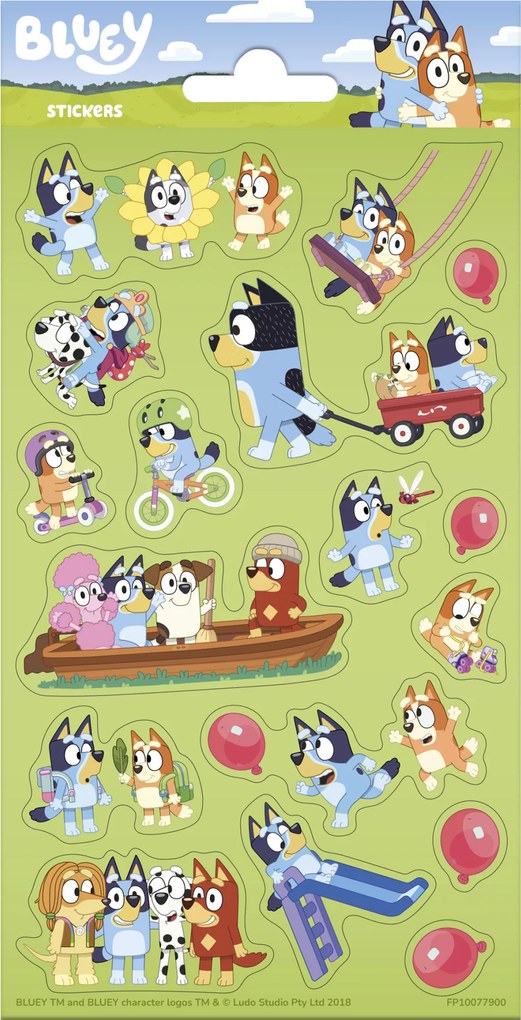 Bluey Play matrica