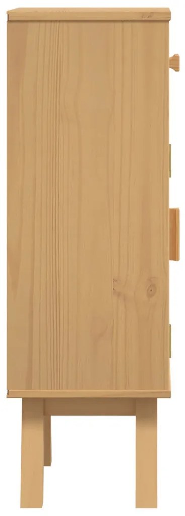 Fürdőszoba Székény Olden Barna 35 x 30 x 90 cm Tömör fenyőfa