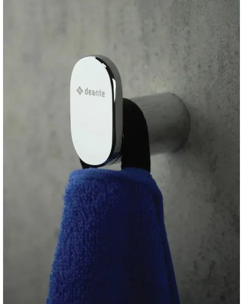 Deante ADR_0111 - ROUND fali kampó, fényes króm