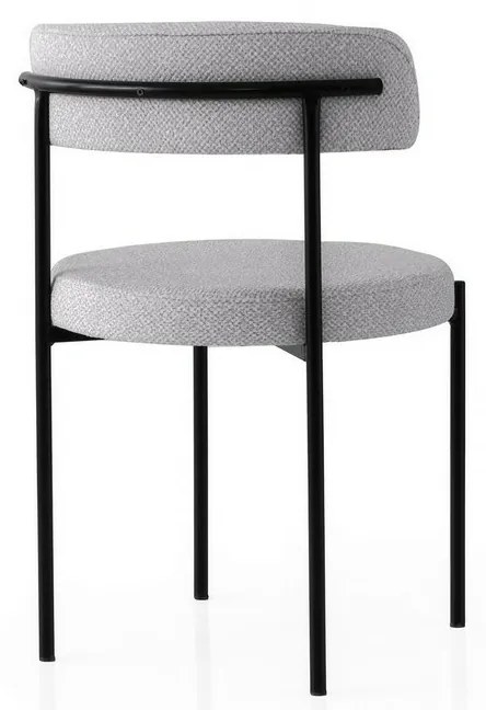 Gini Light Grey and Black étkezőszékek, 2 db