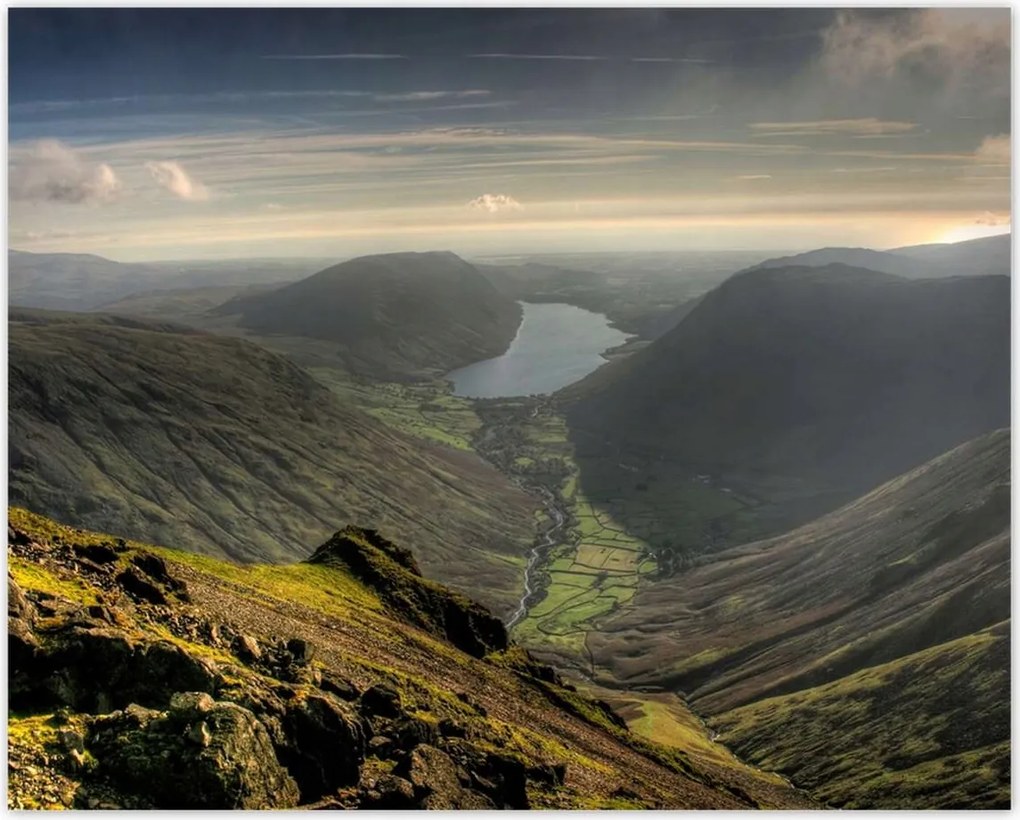 Poszterek 50x40 Hegyi tájkép