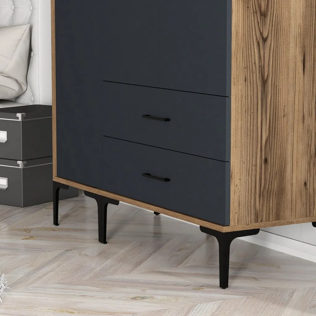 Kumsal ST - Walnut, Anthracite