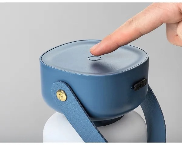 Rabalux 77145-LED Dimmelhető újratölthető érintős kültéri asztali lámpa FUNES LED/3W/5V IP44 kék