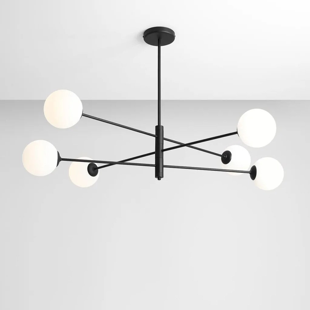 Aldex HOMME 1090PL_K1 Plafonlámpa 6x60W/E14