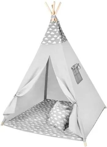 ISO Gyerek sátor Teepee, szürke - felhő, 8702