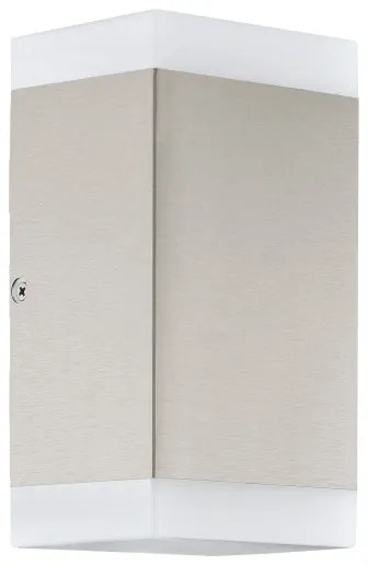 Eglo 75545 - LED kültéri fali lámpa CARPINERA 2xGU10/4,6W/230V IP44