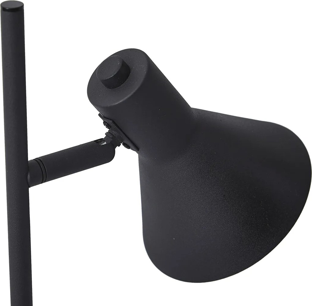 Modern asztali lámpa fekete arannyal 1-lámpás - Magno