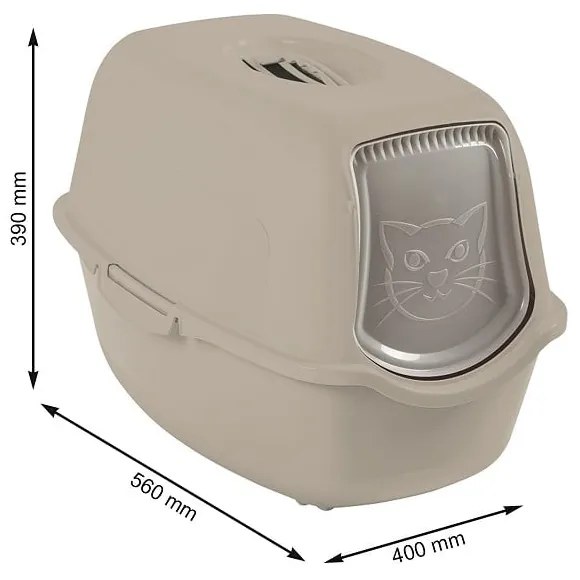 Macskatoalett 56x40 cm Eco Bailey - Rotho