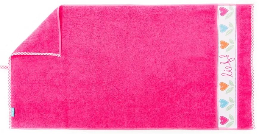 Rózsaszín törölköző, 70 x 130 cm - Tiseco Home Studio