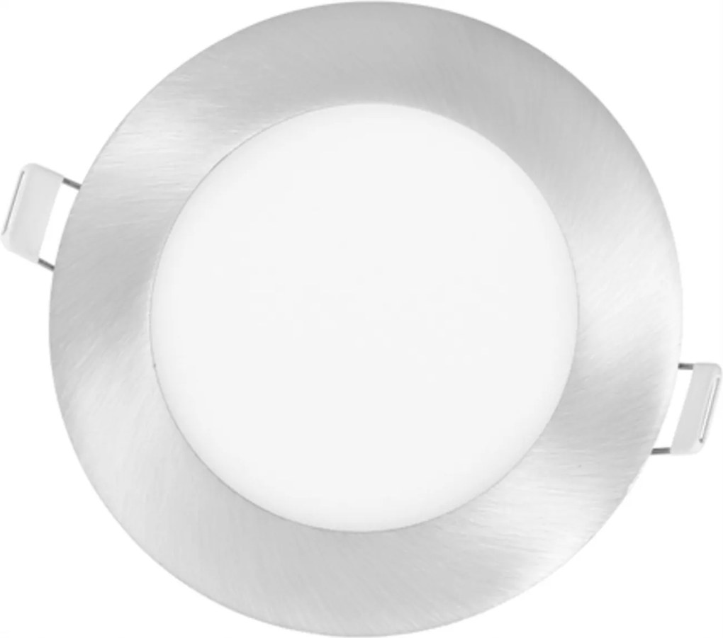 Ecolite Smd panel kör alakú 12cm, 6W, 2700K, IP20, 420Lm LED-WSL-6W/27/CHR