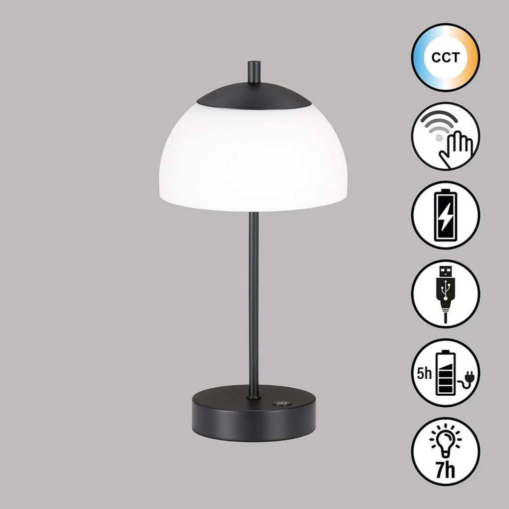 Fischer&Honsel Riva 850330 Asztali lámpa 1x2W/LED 3000K/4750K/6500K 240lm IP20