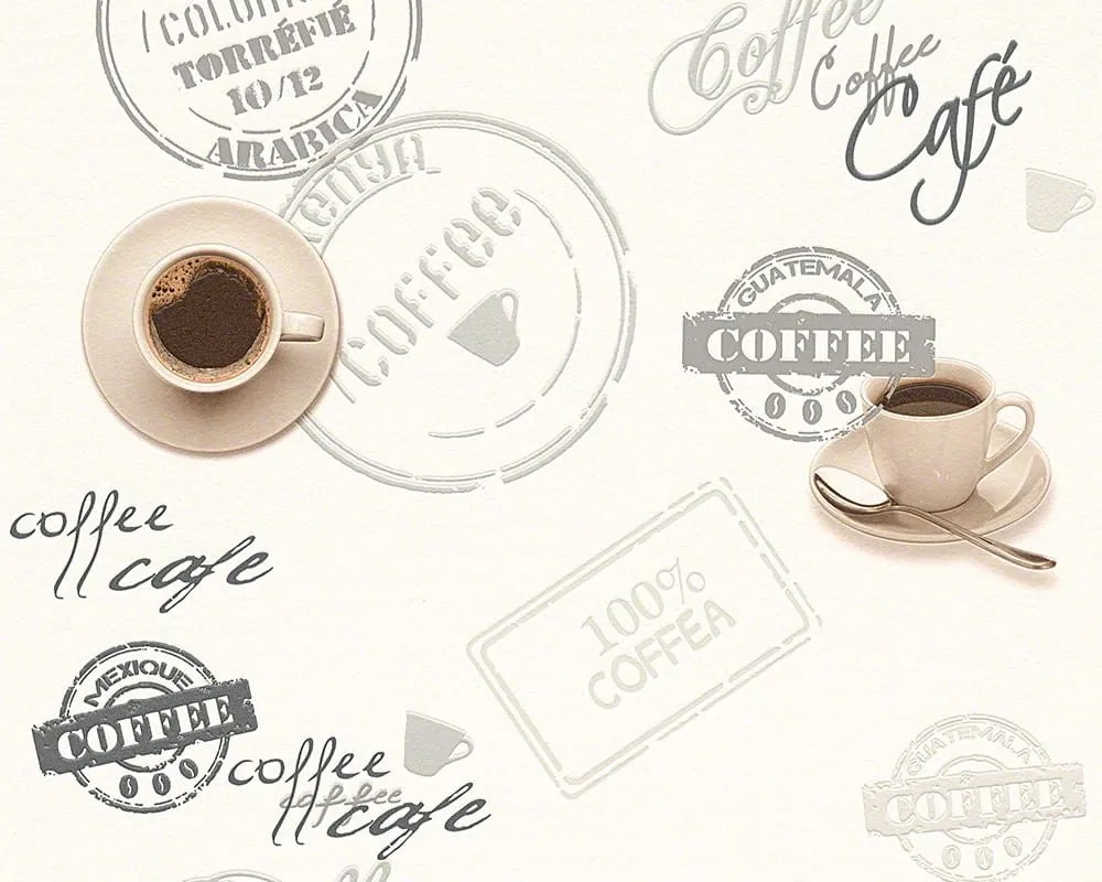 Simply Decor 94308-1 vinyl tapéta As Creation kávé színű