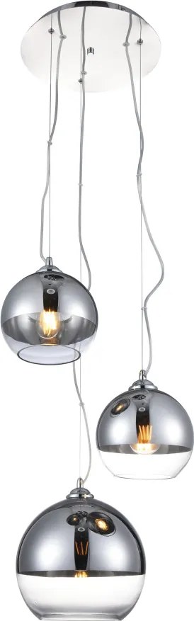 Függeszték Króm Silver AZZARDO-4750
