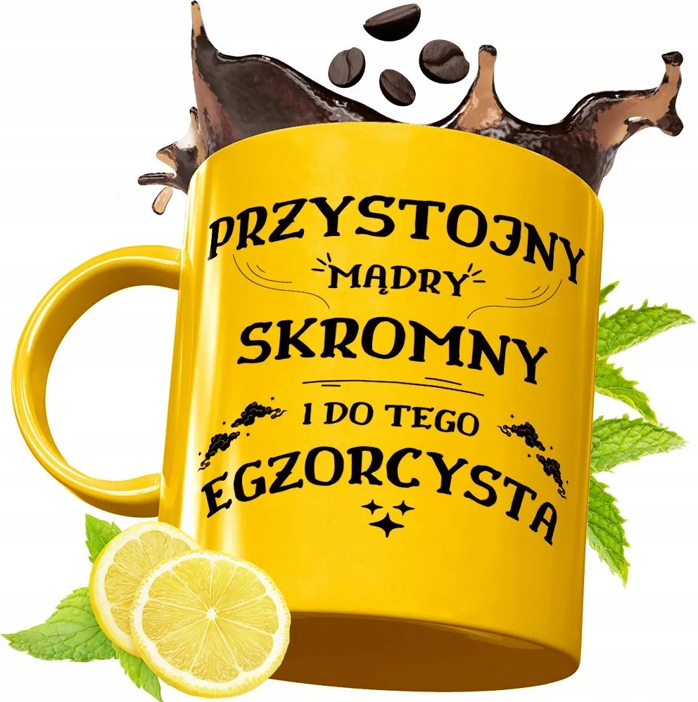 Prémium Arany Bögre Ördögűzőnek Ajándék Nyomtatott Fotóval