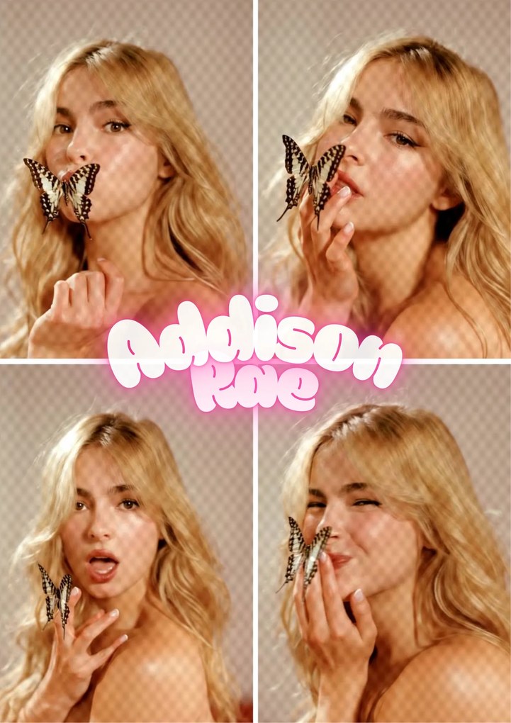 Addison Rae poszter 30x40 cm