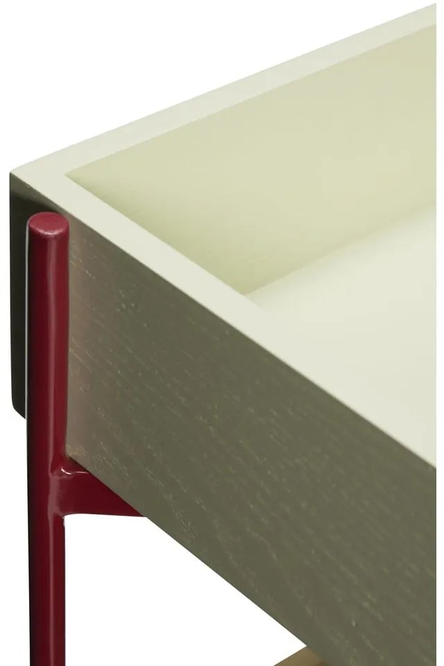 Kőrisfa kocsi kerekeken 42x37 cm Fresh - Hübsch