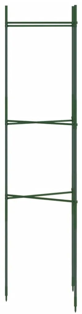 2 db acél és PP paradicsom ketrec 116 cm