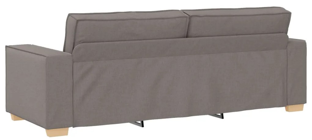 3 Személyes Kanapé Taupe 180 cm-es Szövet