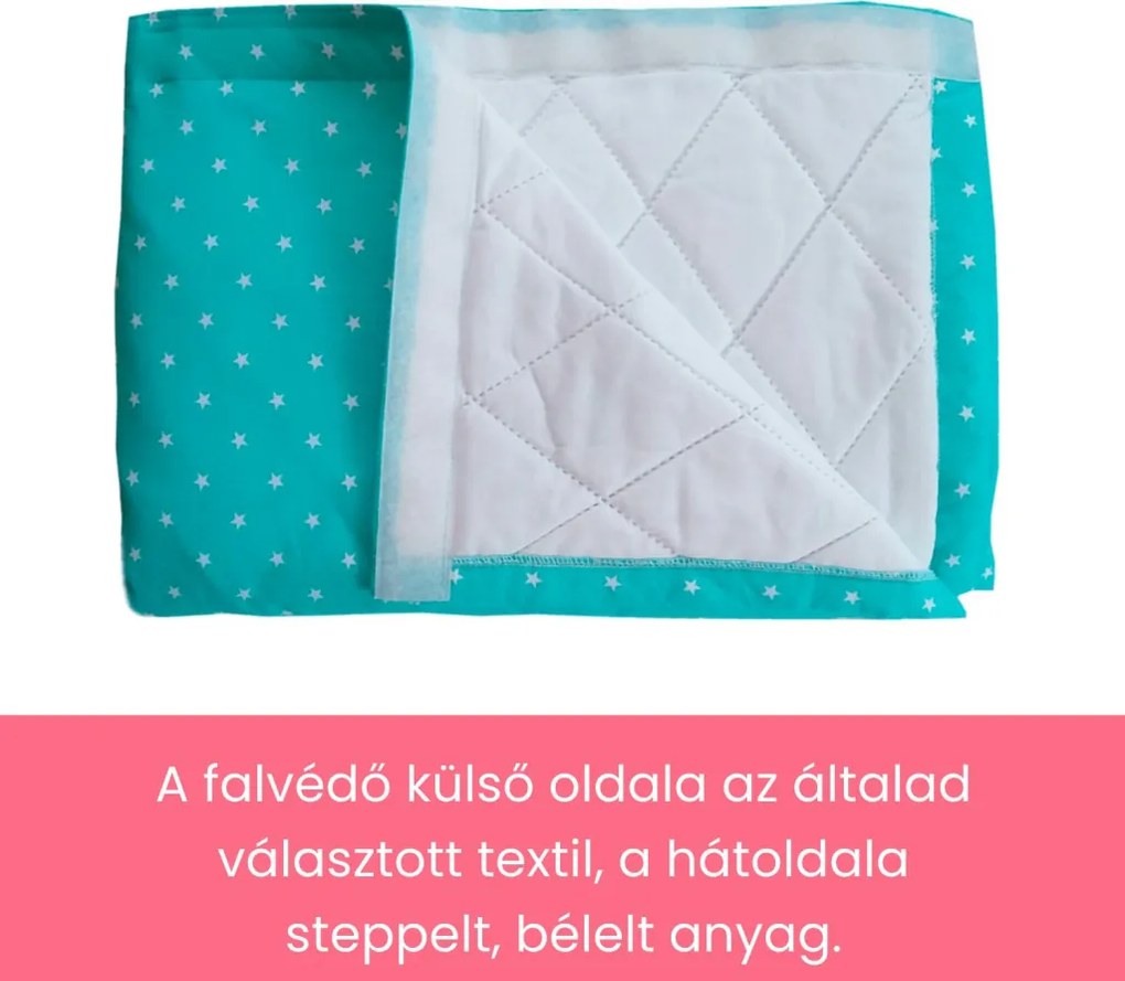 Falvédő gyerekszobába - pillangó mintás