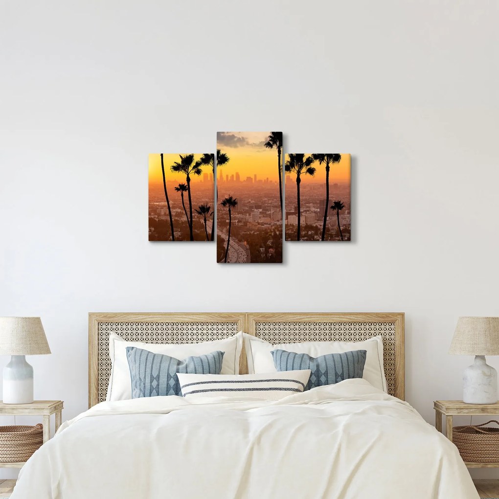 Kép - Los Angeles panorámája (90x60 cm)