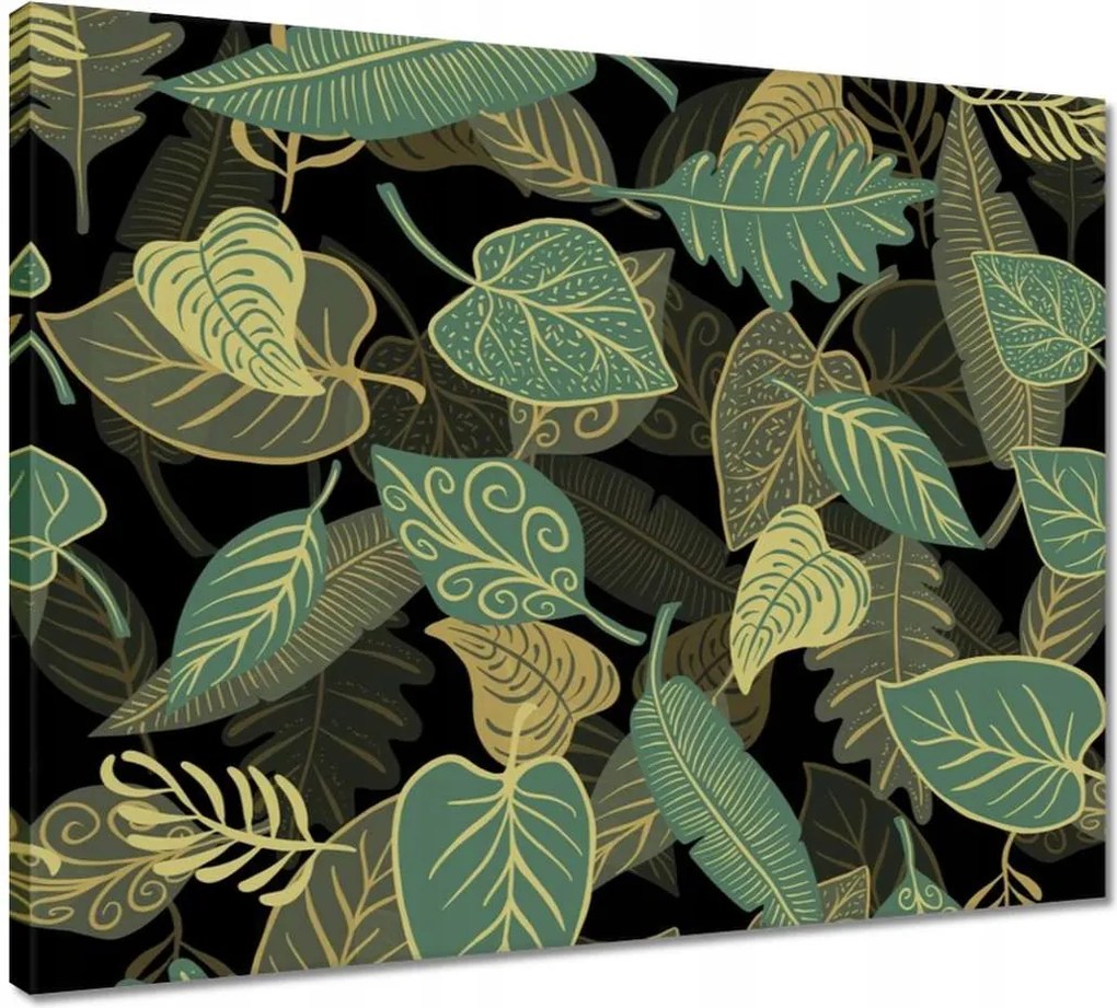 Vászonkép 50x40 Fali természet Levelek