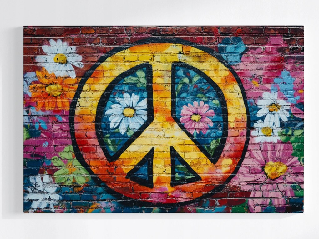 Canvas Vászonkép Színes Csendes-óceán Falikép Grafitti Falikép 120x80