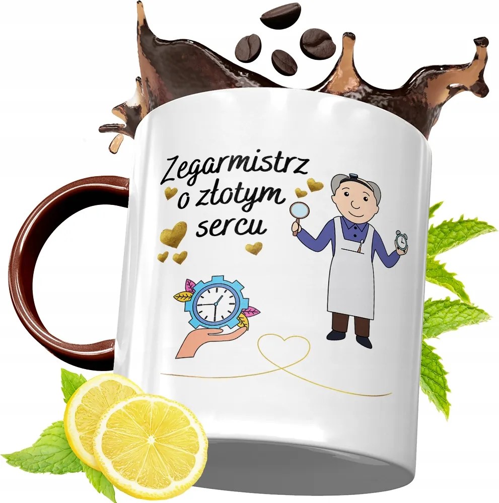 Bordó Bögre Óramesternek Születésnapra Ajándék fényképes nyomtatással