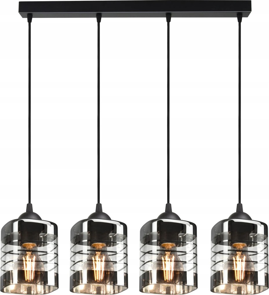 Üveg Mennyezeti Függőlámpa Csillár Plafon Led